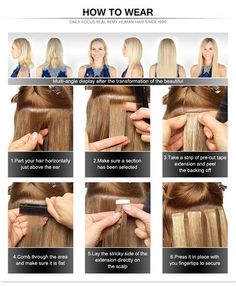 Tape Hair Extensions Platinum Blonde – Full Shine Blonde Hair Extensions Before And After, Platinum Blonde Hair Extensions, Hair Extension Tips And Tricks, Lightest Blonde, Hair Extensions Tutorial, Diy Hair Extensions, Tape Hair Extensions, Hair Extensions Before And After, Blonde Hair Extensions