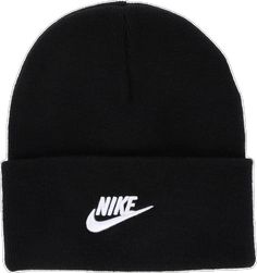 Casual Winter Sports Hat, Casual Sports Hat For Winter, Sporty Winter Beanie Hat, Casual Winter Beanie Cap, Sporty Beanie For Cold Weather, Casual Hats For Winter Sports, Nike Winter Beanie Hat, Casual Beanie For Winter Sports, Casual Warm Beanie For Winter Sports