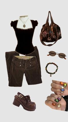 City Life Outfits, Oliva Rodrigo Outfits Ideas, Hippy Outfits, 2010 Outfits, Maximalist Outfit, Downtown Outfits, Hippie Outfits, Mode Vintage, Lookbook Outfits