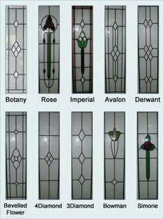 the different types of stained glass windows