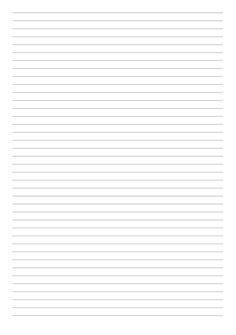 a blank lined paper with lines on it