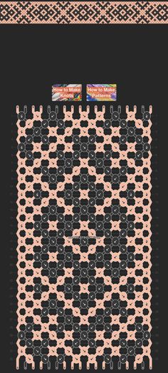 an image of a black and pink pattern