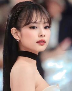 Black Hair Kpop, Latest Movie, Jennie Kim Blackpink, After Party, Black Pink Kpop, Blackpink Fashion, Blackpink Jennie, Hair Inspo, Cute Hairstyles