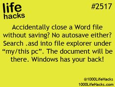 Photo (1000 Life Hacks) 100 Life Hacks, Studie Hacks, Computer Help, Tech Hacks, Word Document, Word File