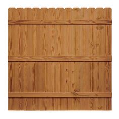 a wooden paneled wall with horizontal slats on the top and bottom panels in different sizes