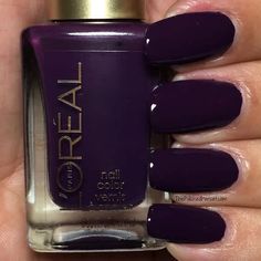 Dark Purple Nails, Purple Nail Polish, Pantone Color Of The Year, Nail Colors Winter, Birthday Week, Dark Nails