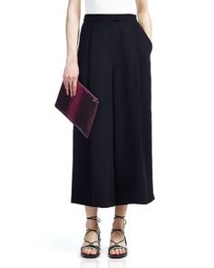 Whistles Renee Wide Leg Crepe Pants | Bloomingdale's Leggings Wide Leg, Leggings Wide, Crepe Pants, 2015 Trends, Women Pants, Fall 2015, Petite Fashion, Pants Leggings, Leg Pants