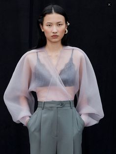 Spring Summer 2024 Fashion Trends, Summer 2024 Fashion Trends, Summer 2024 Fashion, 2024 Fashion Trends, Organza Top, Pushing Boundaries, Spring Summer 2024, Fashion World, 2024 Fashion