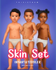 Skin Set - Infant/Toddler Edition | Patreon Sim4 Skin Details, Sims 4 Skins Details, Infant Skin Cc Sims 4, Infant Sims 4 Cc Skin, Sims 4 Cc Infant Eyelashes, Infant Skins Sims 4, Sim4 Infant Cc, Infant Skins Sims 4 Cc, Ts4 Infant Cc Skin