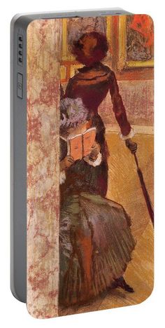 Mary Cassatt Edgar Degas Portable Battery Charger Mary Cassatt