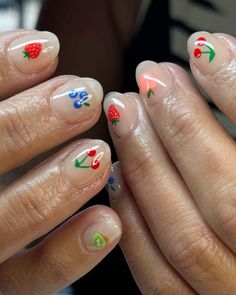 @thecurvynail  #nails #nailart #nailsofinstagram  #portlandnailtech #pdxnails #nailartinspo #portland #pdx #tgb #thegelbottle #thegelbottleinc #fruit #fruitnails #strawberry #strawberrynails #blueberry #blueberrynails #cherry #cherrynails #kiwi #kiwinails #peach #peachnails #nudenails Kiwi Nails, Berry Nails, Fruit Nail, Books Open, Peach Nails, Cherry Nails, Nude Nails, Nails Nailart