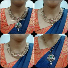 Closed Diamond Sets Indian, Closed Open Setting Diamond Necklace, Diamond Necklace Set South Indian, Latest Diamond Haram Designs, Open Close Setting Diamond Necklace, Latest Nakshi Necklace Designs, Uncut Diamond Necklace Simple, Open Close Setting Diamond Jewellery, Uncut Necklace Designs