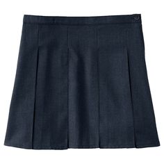 She'll be ready to take on the school year in this girls' pleated school uniform skirt from Lands' End. She'll be ready to take on the school year in this girls' pleated school uniform skirt from Lands' End. Click on this KIDS APPAREL & SHOES GUIDE to find the perfect fit and more! FEATURES Sizes 7-16: adjustable inner waistband to fine-tune her fit Button & zipper closure Knee length Twill constructionFABRIC & CARE Polyester, rayon Machine wash Imported Size: 14. Color: Classic Navy. Gender: female. Box Pleated Skirt, Shoes Guide, School Uniform Skirts, Uniform Skirt, Box Pleat Skirt, Box Pleats, Blue Gender, Bottom Clothes, Classic Blue