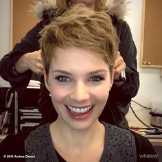 Andrea Osvart, Pixie Bob Hairstyles, Chemo Hair, Violet Hair, Haircut Inspiration, Cute Hairstyles For Short Hair, Short Hair Haircuts, Short Hair With Layers, Bad Hair Day