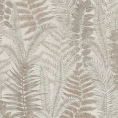 a close up view of a wallpaper with many different types of leaves on it