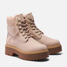 Custom Timberland Boots, Nyc Fashion Winter, Women’s Hiking Boots, Timberland Shoes Women, Timberland Store, Timberland Women, Stone Street, Womens Waterproof Boots, Timberlands Shoes