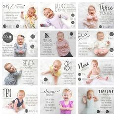 a collage of photos with the names of babies in different languages and letters that spell out