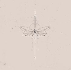 a black and white drawing of a dragonfly on a light gray background with lines