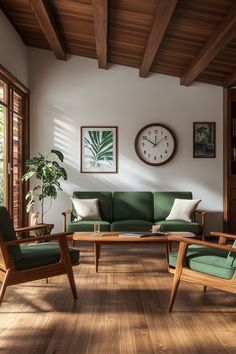 When it comes to modern home decor, you might feel overwhelmed by the sheer number of trends shaping our living spaces today. From minimalist aesthetics that promote a serene atmosphere to vibrant color palettes that energize a room, each trend offers something unique. You'll want to contemplate how sustainable materials play a role in your choices, or how biophilic design can bring the outdoors in. As you explore these trends, you'll discover key elements that not only enhance your home but als Living Room Designs Affordable, 3 Wall Living Room Layout Furniture Arrangement, Mid Century Mediterranean Decor, Living Room Designs Condo, Mid Century House Living Room, Colorful 70s Living Room, Organic Mid Century Modern Decor, Japandi Mid Century Living Room, Vintage Mid Century Living Room