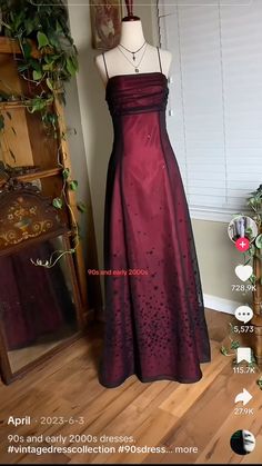 90s Burgundy Prom Dress, Kate Stratford Prom Dress, Grunge Fairycore Prom Dress, Antique Prom Dresses, Early 2000's Prom Dresses, 2005 Prom Dress, 90s Prom Dress Grunge Purple, Kay Stratford Prom Dress, Rockstar Gf Prom Dress