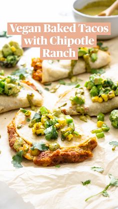 several pieces of pizza sitting on top of a piece of paper next to a bowl of broccoli