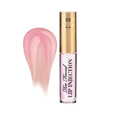 Too Faced Lip Injection Power Plumping Gloss (0.14 Oz. / 4 mL) Face Injections, Too Faced Lip Injection, Mom Dr, Facial Fillers, Glam Life, Lip Augmentation, Makeup Wishlist, Cheek Makeup, Lip Gloss Collection