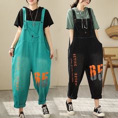 Denim Overalls Women, Plus Size Overalls, Baggy Overalls, Overalls Denim, Neutral Outfits, Neutral Outfit, Women Plus Size