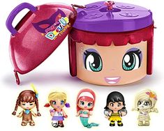 littlest pet shop playset with toys and accessories, including a toy case for the doll