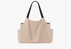 Chelsea Colorblock Large Baby Bag | KATE SPADE OUTLET Kate Spade Outlet, Warm Beige, Logo Line, Script Logo, Baby Bag, Kate Spade Bag, Tote Handbags, Diaper Bag