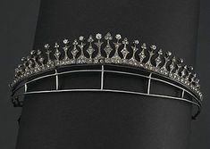 Tiaras Jewellery, Royal Crowns, Silver Tiara, Diamond Tiara, Crown Tiara, Flower Crown Wedding, Head Jewelry, Silver Crown, Royal Jewels