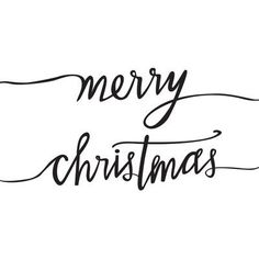 merry christmas art print on white paper with the words'merry christmas'in black ink