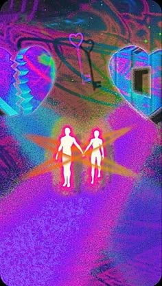 Wallpaper energia Soulmates Art, Spiritual Art Soul, Twin Flame Art, Spiritual Pictures, Image Couple, Soul Ties, Psychadelic Art