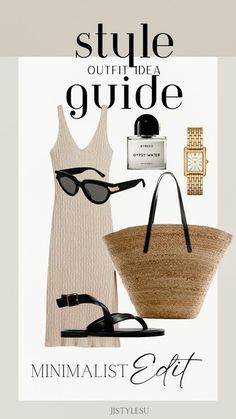 Style Inspiration Spring Summer, Long Summer Dress, Beach Shopping, Zara Bags, Summer Attire, Classic Wardrobe, Oversized Sunglasses, Summer Fashion Outfits