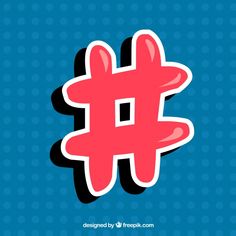 the letter h is made up of black and pink letters with white dots on a blue background