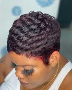 Sharp Hairstyles, Wednesday Hair, Perm Styles, Short Perm, Short Quick Weave Hairstyles, Cannibis Recipes, Black Hair Cuts