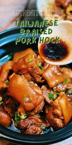 Trotters Recipe, Tiffy Cooks, Pork Belly Recipes, Recipes Authentic, Taiwanese Food, Easy Asian Recipes