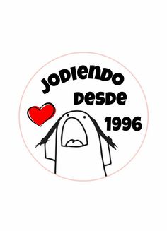 the logo for jodiendo desse is shown in black and white with a red heart