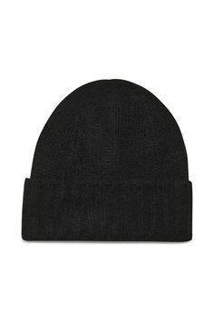 A simple beanie from Copenhagen-based designer Part Two will keep you warm and stylish for the cold weather. Materials: 35% Polyamide (Recycled), 33% Alpaca, 32% Wool Care: Hand wash; do not bleach; do not tumble dry; dry clean only Size Info: One size only Size Guide | Shipping Policy Warm Black Bonnet For Winter, Classic Black Winter Hat, Classic Black Beanie For Fall, Black Beanie Bonnet For Outdoor, Classic Black Wool Beanie, Classic Black Knitted Hat, Black Wool Hats For Cold Weather, Black Wool Beanie For Fall, Black Wool Beanie Cap