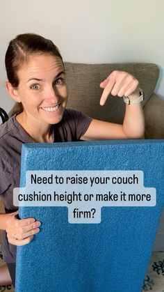 Cushion Cover Diy, Diy Couch Cushions, Fix Sagging Couch, Low Couch, Diy Living Room Furniture, Diy Cushions, Clean Couch, Patio Couch, Couch Diy