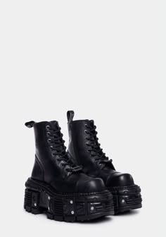 Platform Combat Boots, Leather Combat Boots, Black Platform Boots, Black Combat Boots, Lace Up Combat Boots, Combat Boot