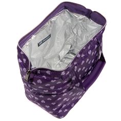 With its thermal insulation, this bag is the perfect work or school carry-along. Not only will it keep your food cool on the hottest of days, but it is also easy to clean. This tote includes an adjustable shoulder strap and unique designs to add a pop of color to your day. #LugLife #LunchBag #Hearts #Purple #Insulated #Work #School Baby Car Seats