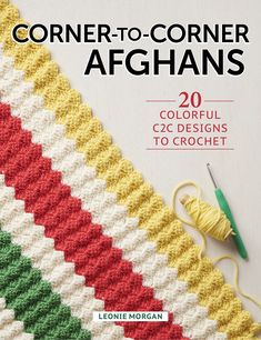 Corner To Corner Afghans C2c Chart, Corner Crochet, Corner To Corner Crochet, Crochet Decor, Flannel Fashion, Felt Books, Corner To Corner, Cross Stitch Needles, Thread & Yarn