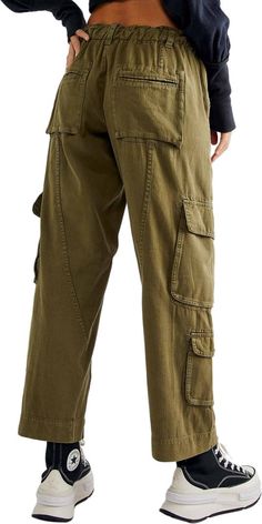 Free People Tahiti Cargo Pants | Nordstrom Confident Girl, West Philadelphia, Comfy Chic, Cycling Fashion, Running Fashion, Yoga Shop, Pants Design, Cargo Pant, Cargo Pants Women