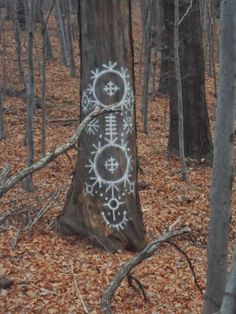 Mystical forest drawings. This would be perfect for an outdoor ritual and would make the atmosphere that much more magical. Esoteric Symbols, Forest Drawing, Magic Symbols, Mystical Forest, Beltane, 판타지 아트