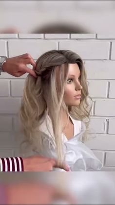 Half Curled Hair Half Straight, Half Up Half Down Hairstyles Medium Hair Shoulder Length, Sophisticated Half Up Half Down Hair, Hair Curled Half Up Half Down, Half Up Half Down Braid Tutorial, Fishtail Braid Half Up Half Down, Half Up Half Down Hairstyle Tutorial, Easy Wedding Hairstyles Do It Yourself Half Up, Half Up Half Down Hairstyles Medium Hair