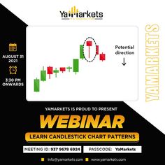 the webinar poster for an upcoming market event