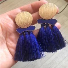 Blue Tassel Drop Earrings Bohemian Earrings Rj Specifics Earring Type Drop Earrings Item Type Earrings Fine Or Fashion Fashion Brand Name Royalty Jewels Material Acrylic Style Trendy Metals Type Zinc Alloy Model Number Fashion Earrings Gender Women Shape\Pattern Geometric Weight 28 G Handmade Blue Bohemian Tassel Earrings, Blue Tassel Drop Earrings, Cheap Blue Tassel Earrings, Blue Bohemian Tassel Drop Earrings, Blue Tassel Earrings, Blue Tassel, Tassel Drop Earrings, Earrings Bohemian, Jewelry Blue