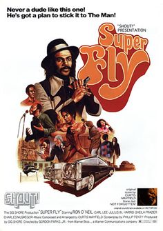 Superfly Movie | Coffy / Superfly (1973) Superfly Movie, 1970s Movies, Film Posters Art, Super Fly, Gordon Parks, Black Hollywood