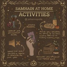 Samhain Activities, Johanna Polle, The Dark Feminine, At Home Activities, Pagan Art