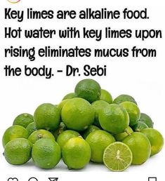 Key Limes, Dr Sebi, Sea Moss